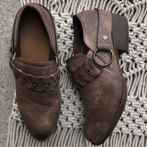 Falls Creek Brown Booties Size 10